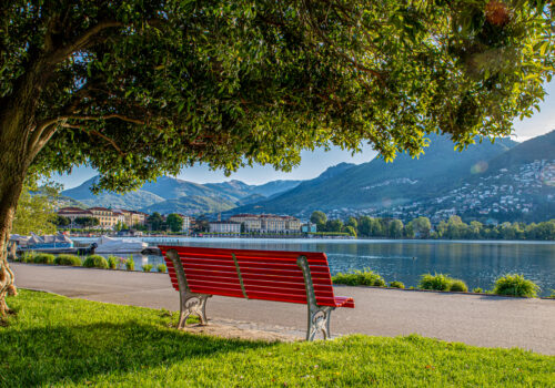 Lugano's bay